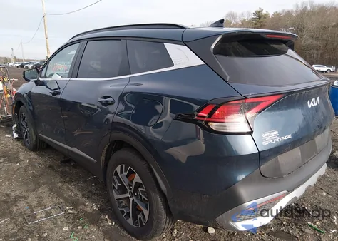 2025 Kia Sportage Hybrid Ex из США, поврежденный, VIN KNDPVCDG9S7252140